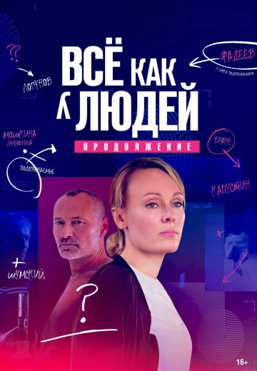 Всё как у людей 2 сезон: Продолжение на Россия 1 смотреть онлайн